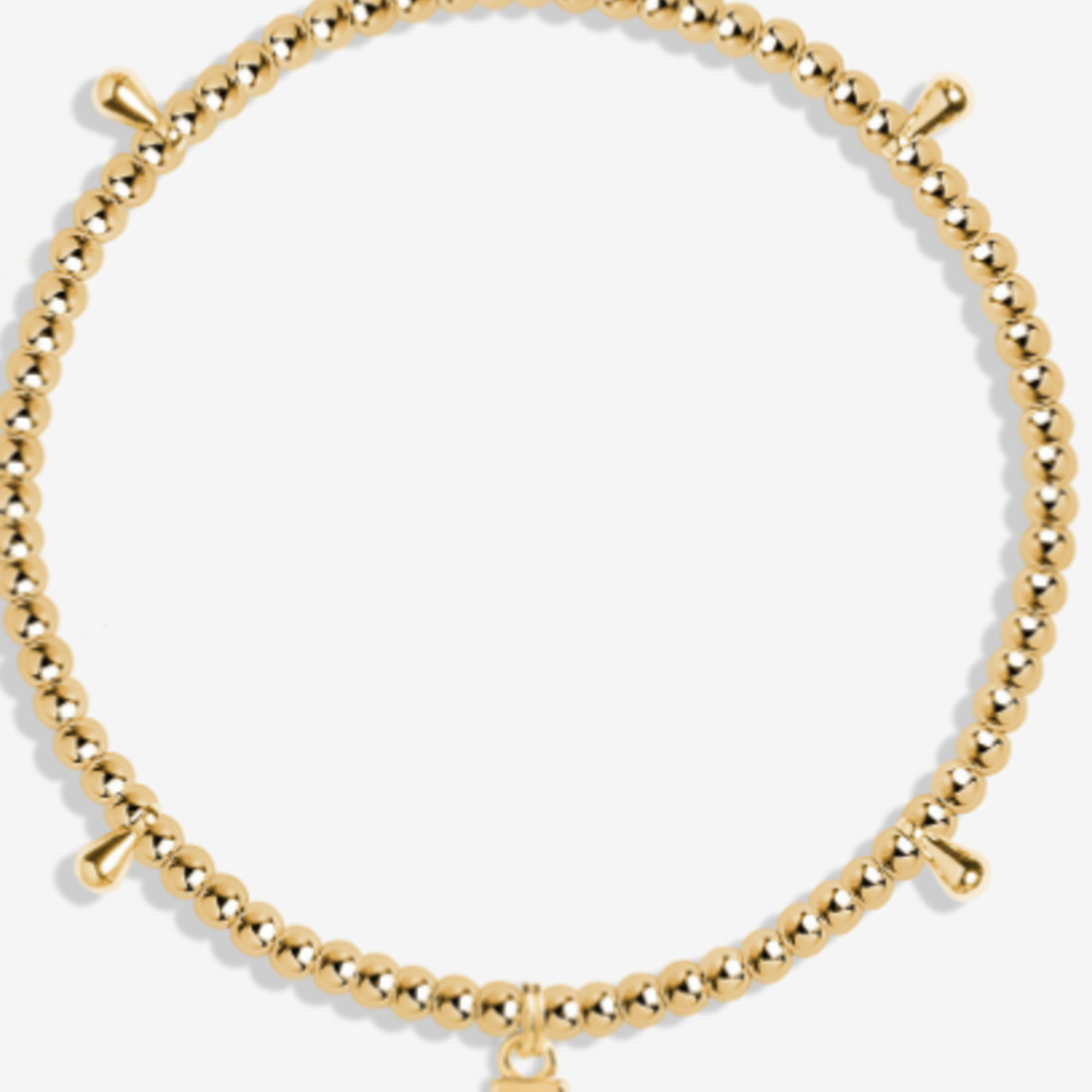 A Littles & Co. A Little Alphabet Bracelet, gold