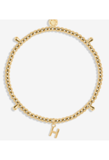 A Littles & Co. A Little Alphabet Bracelet, gold