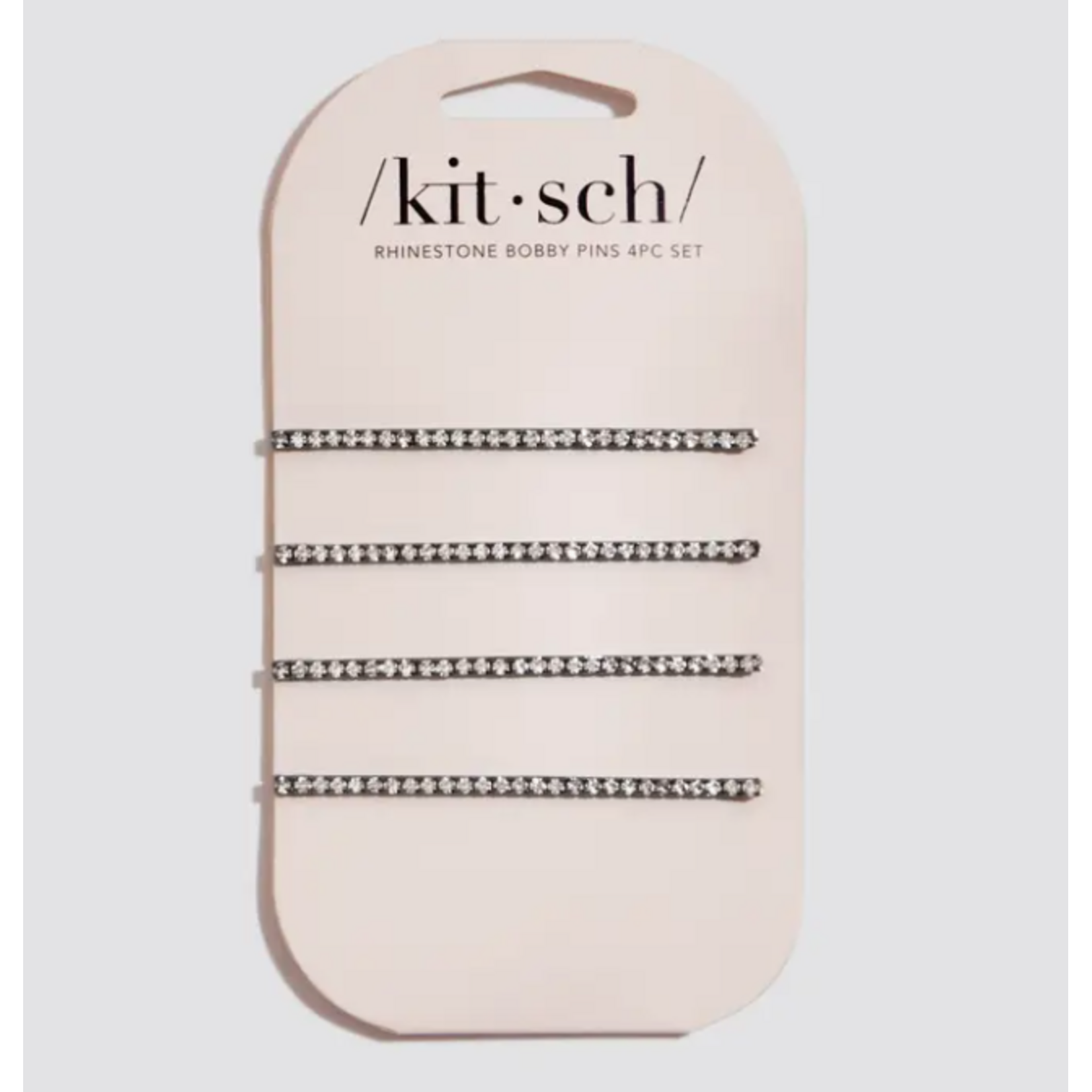 Kitsch Extra Long Rhinestone Bobby Pins, 4 pc. set