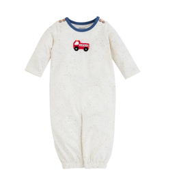 Mud Pie Firetruck Gown, 0-3 months