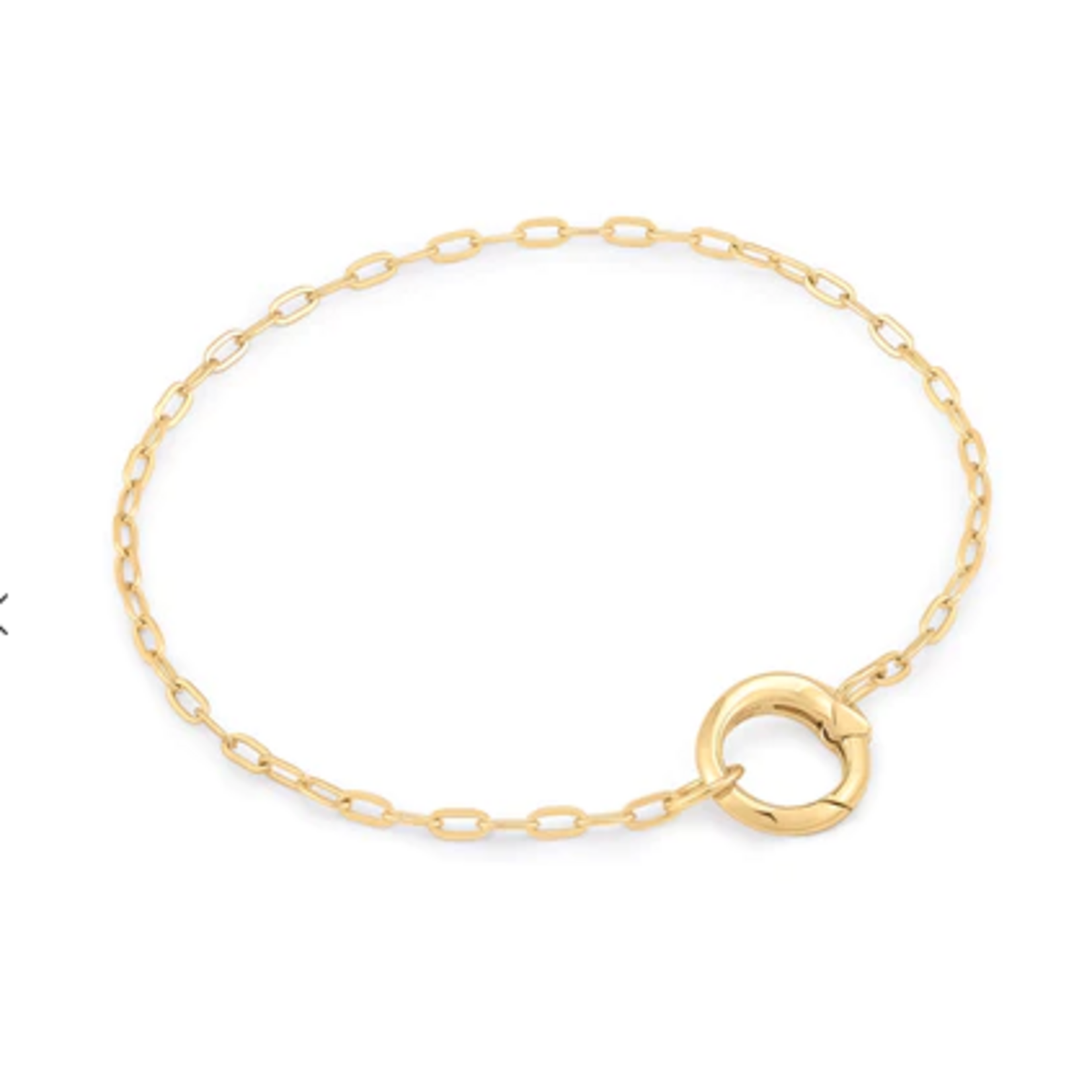 Ania Haie  Pop Charms Mini Link Charm Chain Connector Bracelet, gold