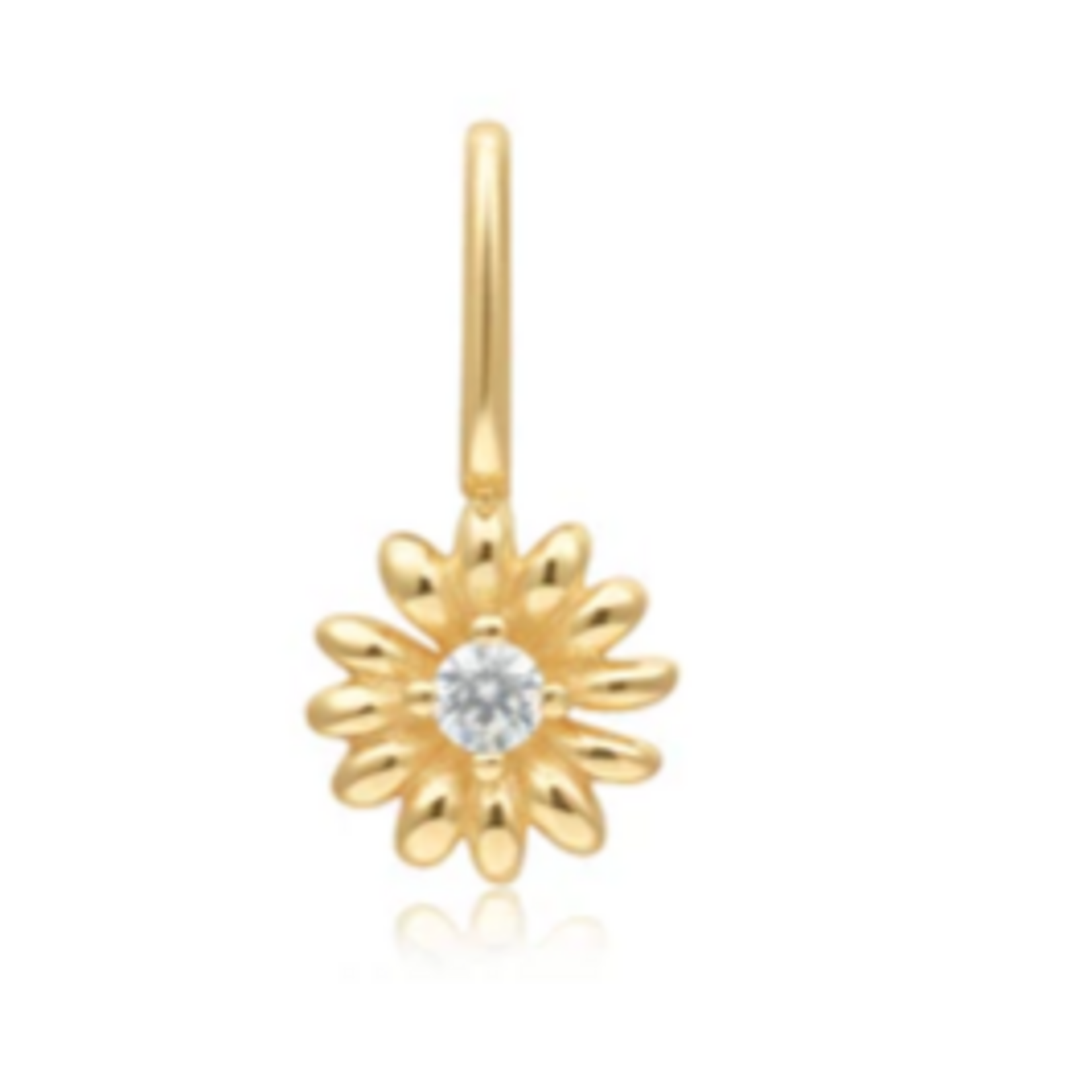 Ania Haie Ania Haie Pop Charms Daisy Necklace Charm, gold