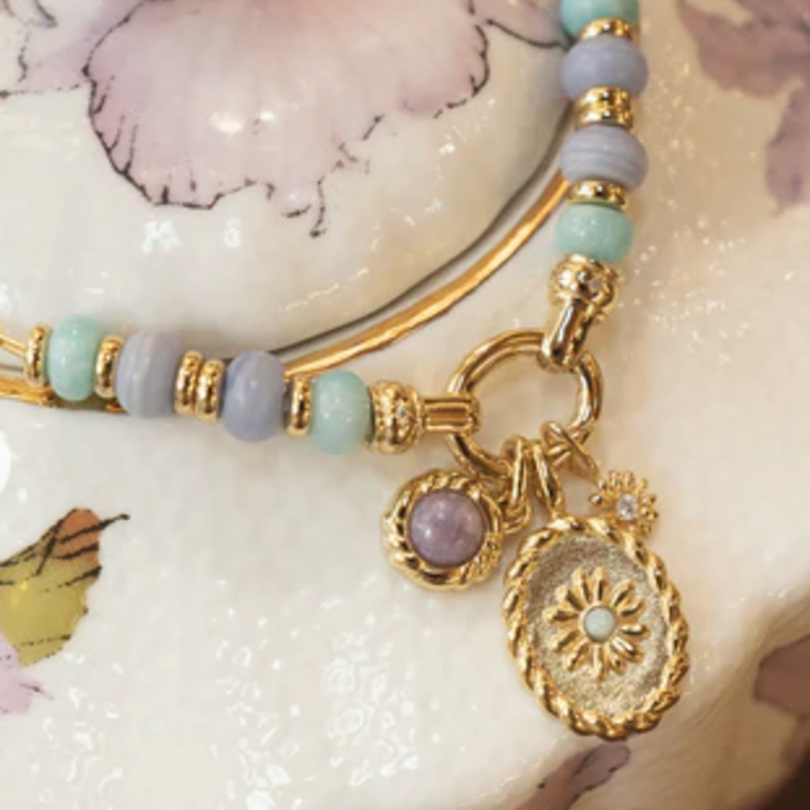 Ania Haie Ania Haie Pop Charms Daisy Necklace Charm, gold