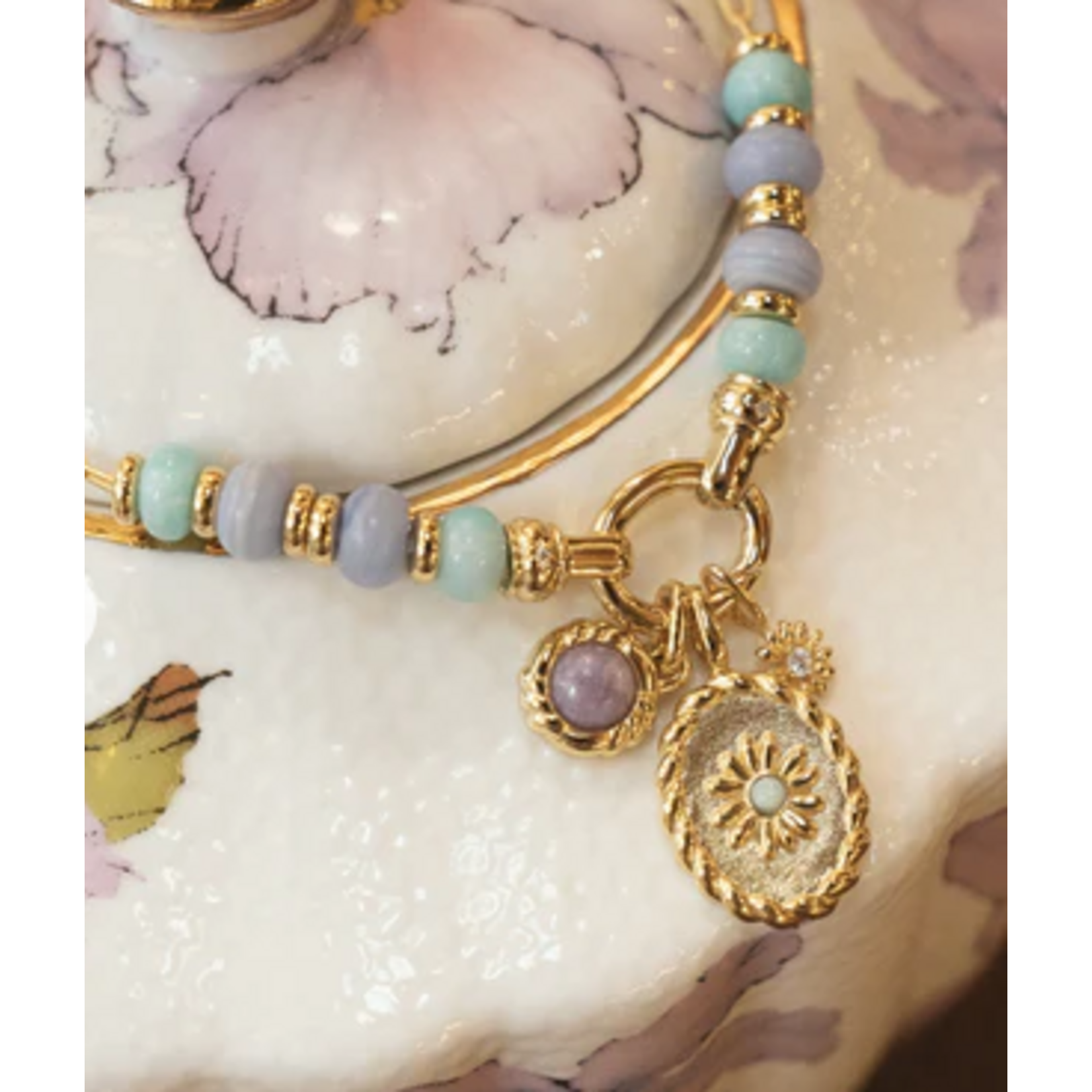 Ania Haie Ania Haie Pop Charms Daisy Necklace Charm, gold