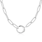 Ania Haie Ania Haie Pop Charms Link Charm Chain Connector Necklace, silver
