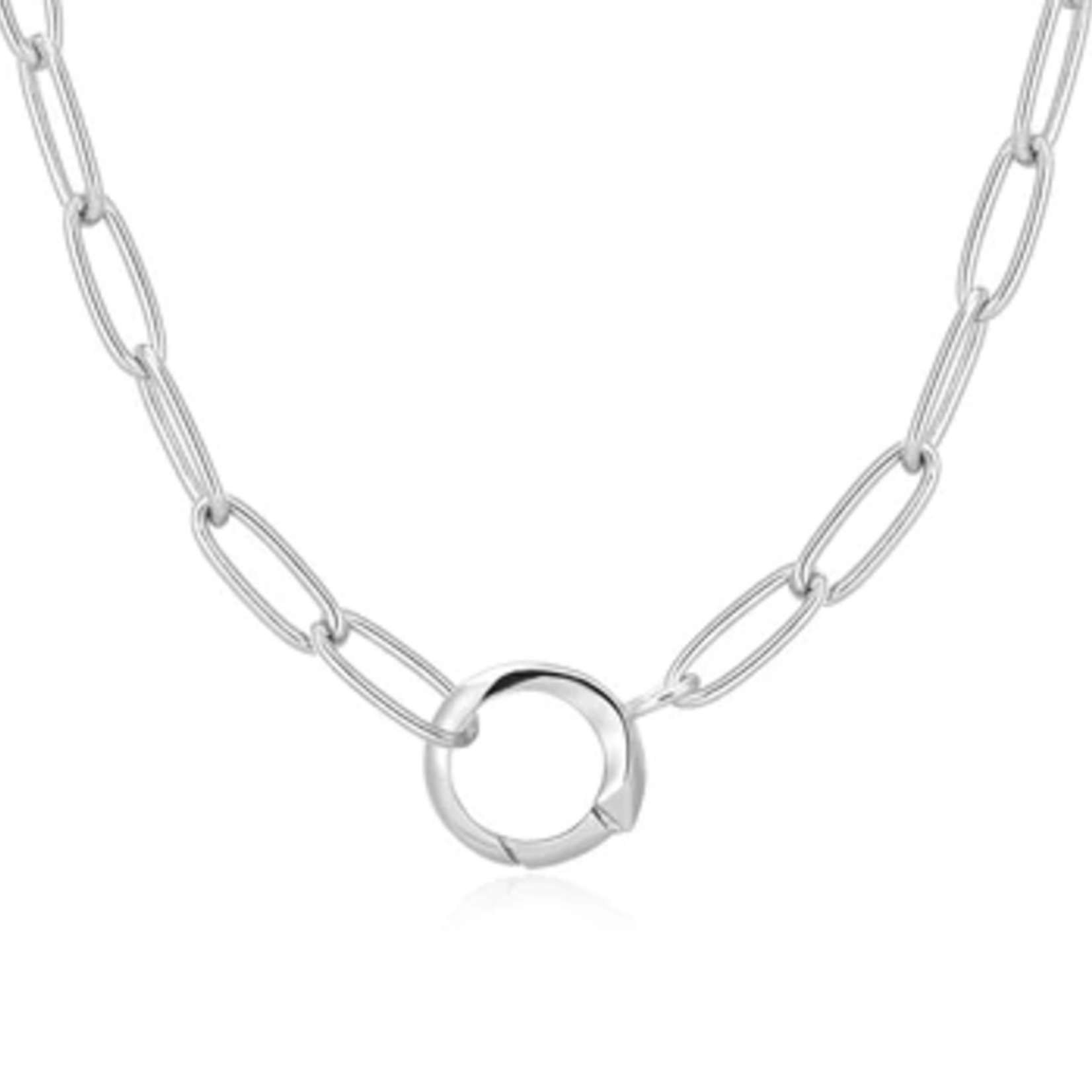 Ania Haie Ania Haie Pop Charms Link Charm Chain Connector Necklace, silver