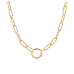 Ania Haie Ania Haie Pop Charms Link Charm Chain Connector Necklace, gold
