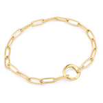 Ania Haie Ania Haie Pop Charms Link Charm Chain Connector Bracelet, gold