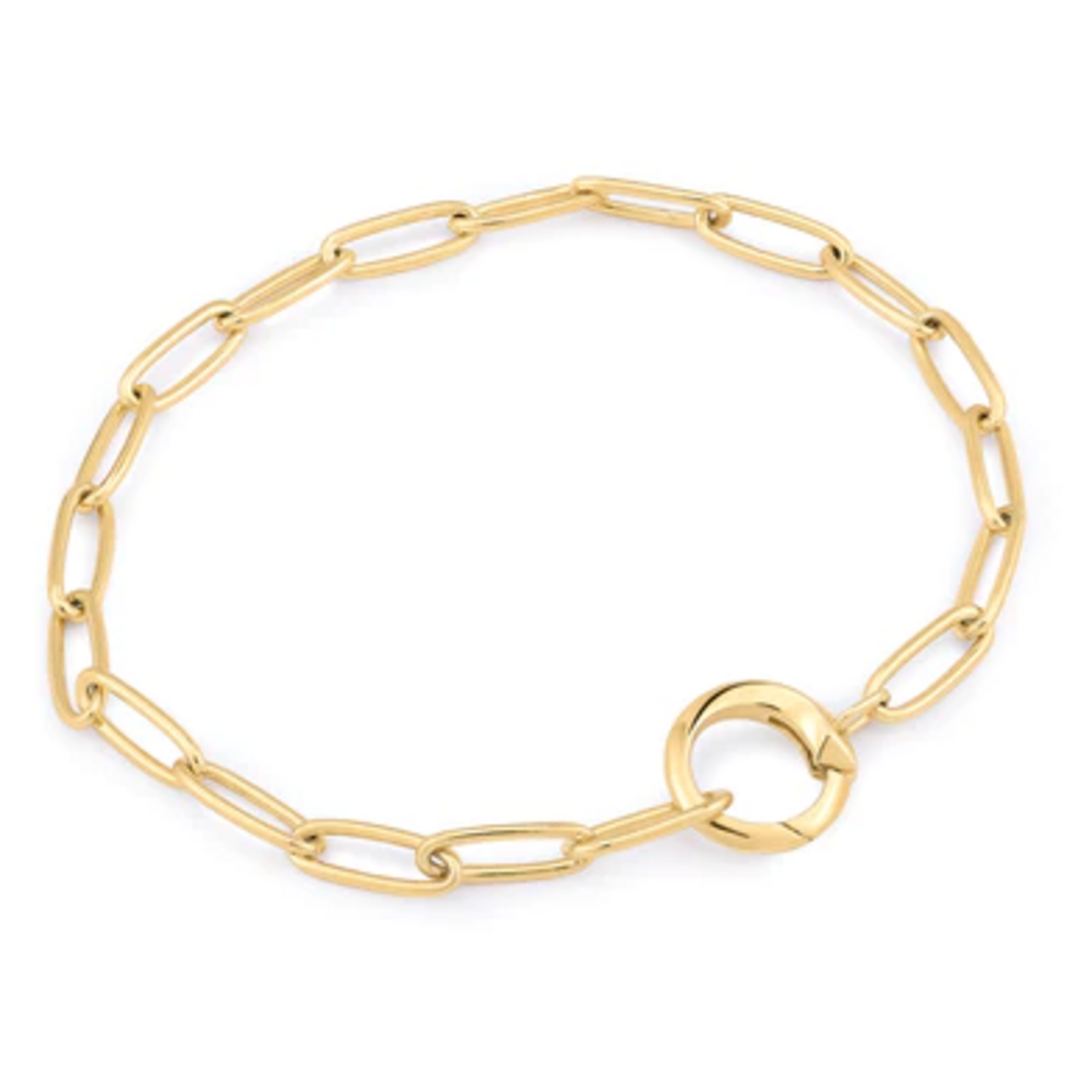 Ania Haie Ania Haie Pop Charms Link Charm Chain Connector Bracelet, gold