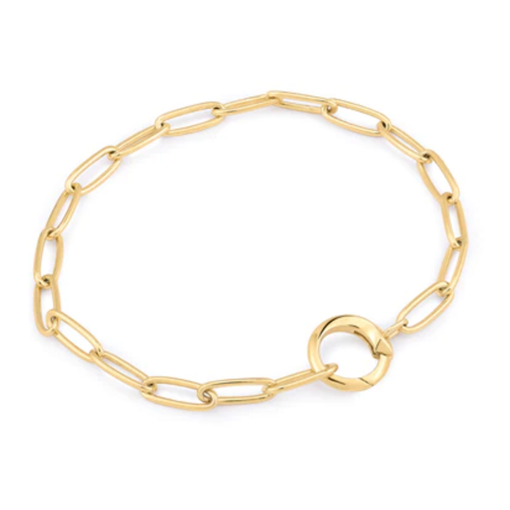 Ania Haie Ania Haie Pop Charms Link Charm Chain Connector Bracelet, gold
