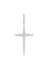 Ania Haie Ania Haie Pop Charms Cross Necklace Charm, silver