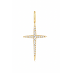 Ania Haie Ania Haie Pop Charms Cross Necklace Charm, gold