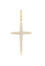 Ania Haie Ania Haie Pop Charms Cross Necklace Charm, gold