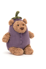 Jellycat Eggplant Bartholomew Bear