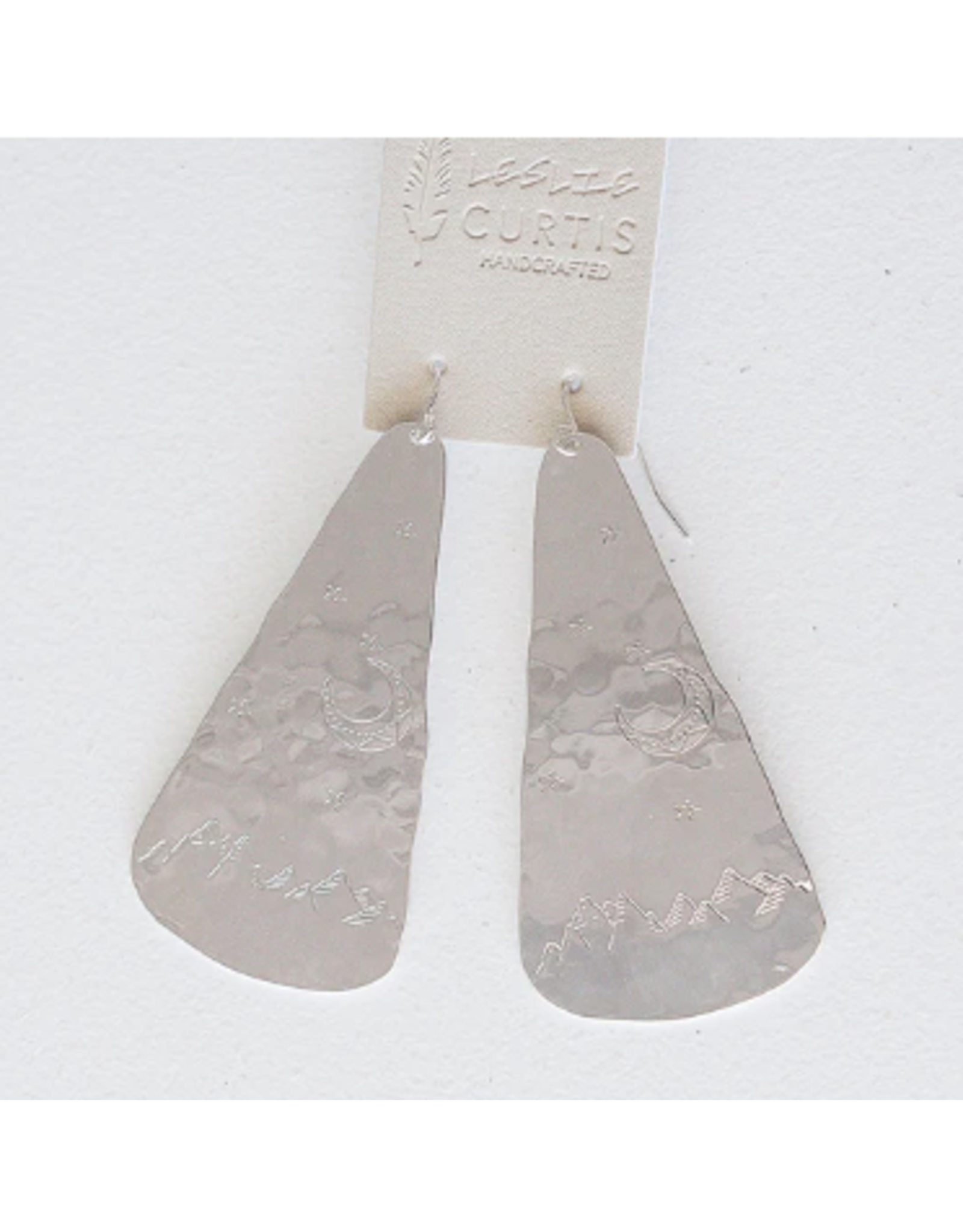 Leslie Curtis Jewelry Designs LC Estelle Earrings, silver