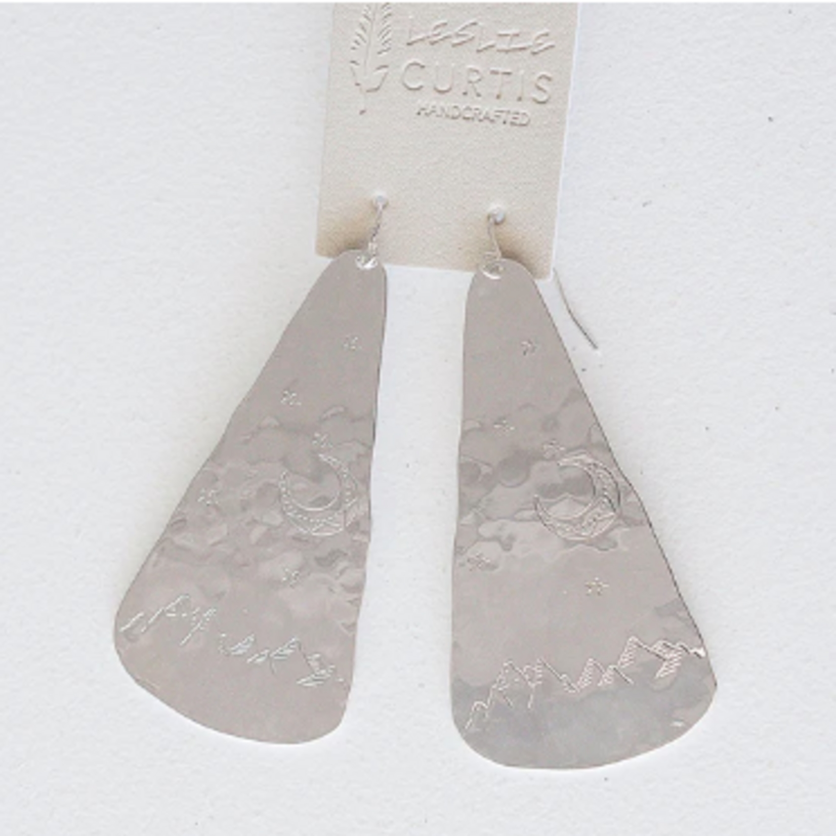 Leslie Curtis Jewelry Designs Estelle Earrings, silver