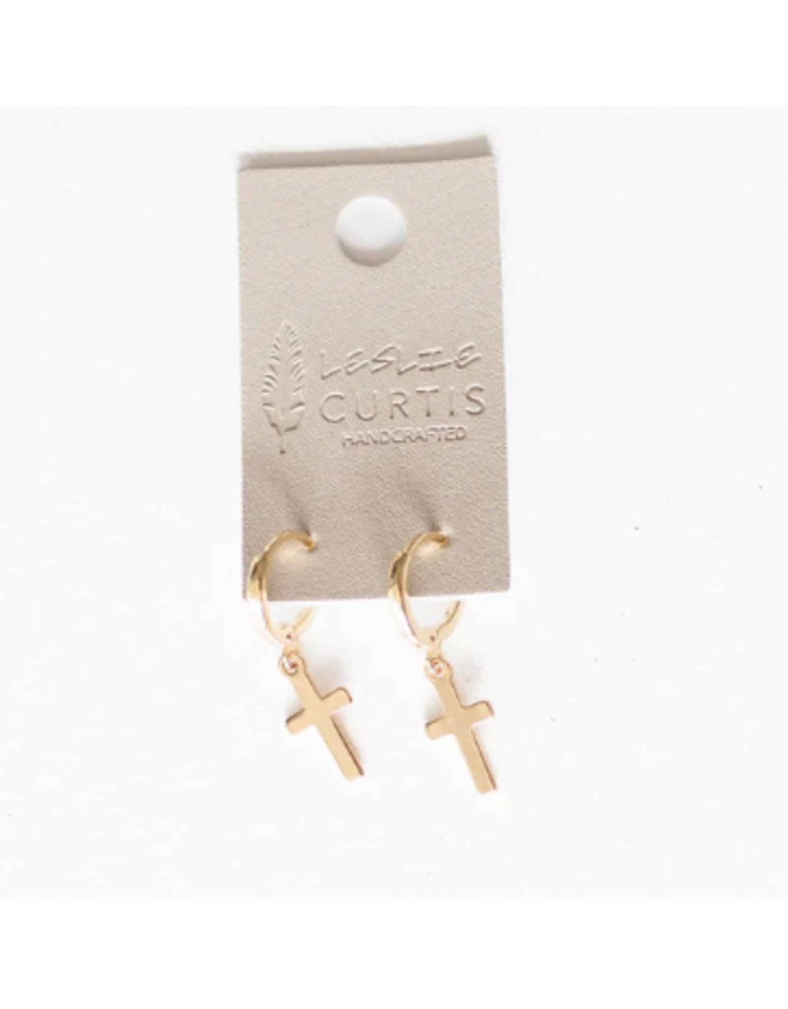 Leslie Curtis Jewelry Designs LC Grace Earrings, gold