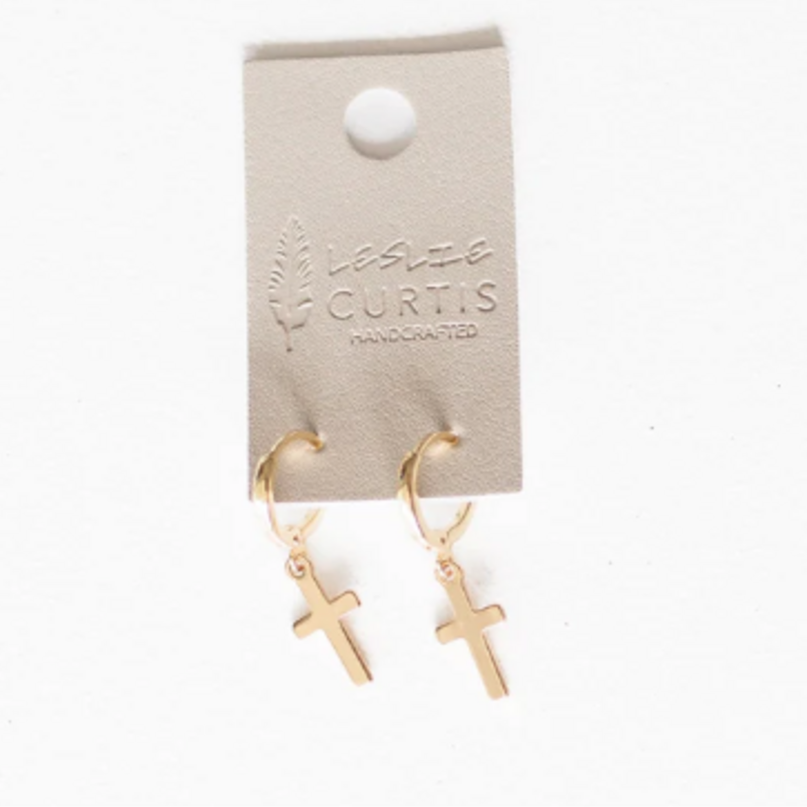 Leslie Curtis Jewelry Designs LC Grace Earrings, gold