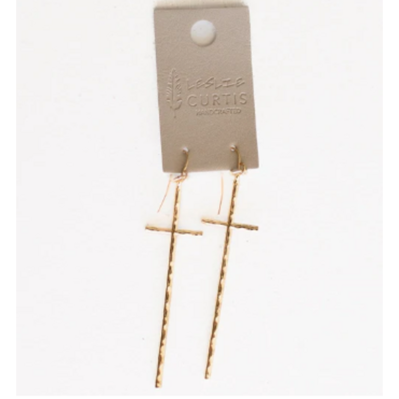 Leslie Curtis Jewelry Designs LC Ada Earrings, gold