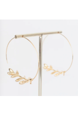 Leslie Curtis Jewelry Designs LC Emory Earrings, gold