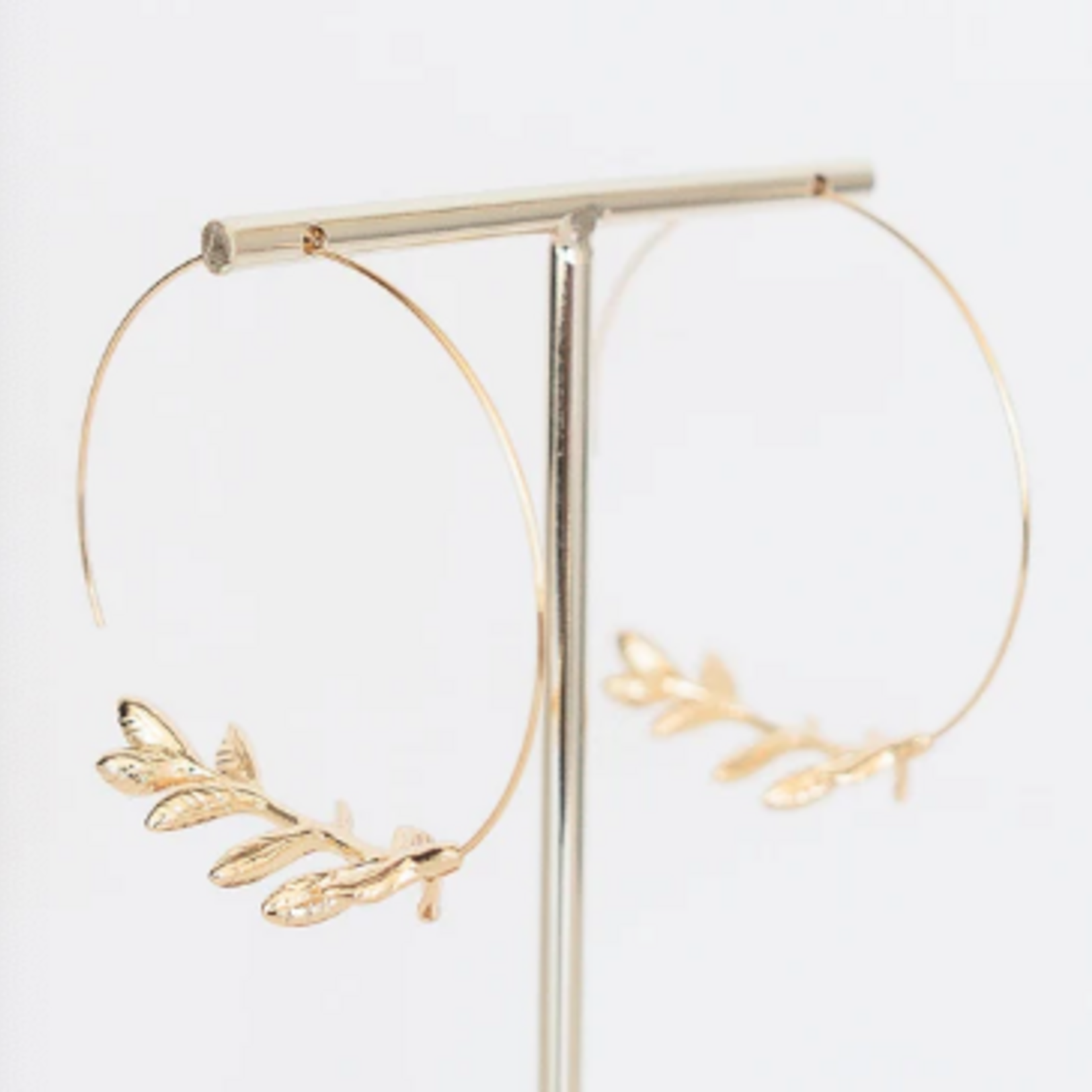 Leslie Curtis Jewelry Designs LC Emory Earrings, gold