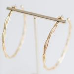 Leslie Curtis Jewelry Designs LC Berkley Earrings, gold