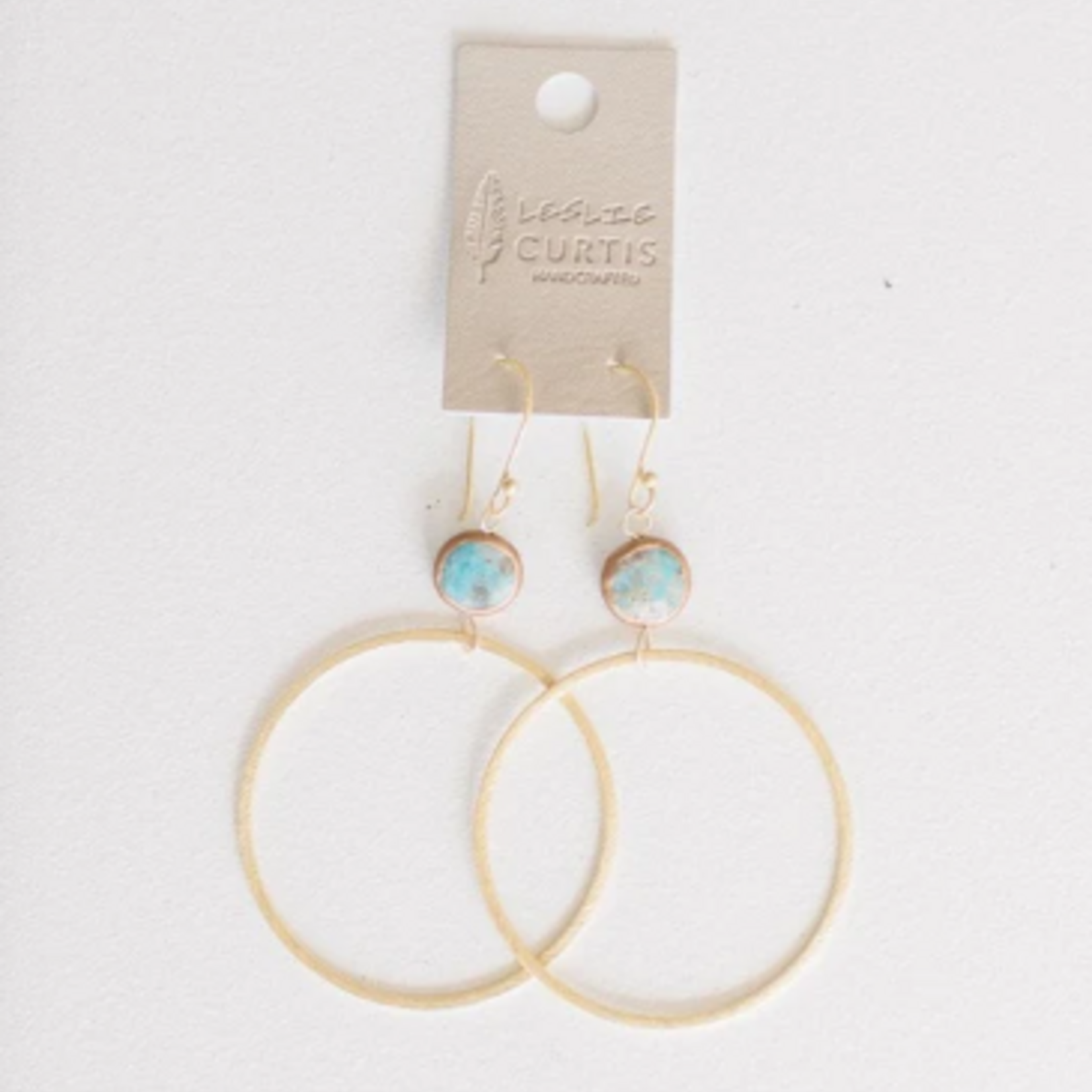 Leslie Curtis Jewelry Designs LC Harper Earrings, gold