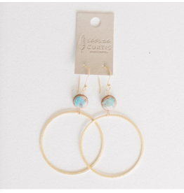 Leslie Curtis Jewelry Designs LC Harper Earrings, gold