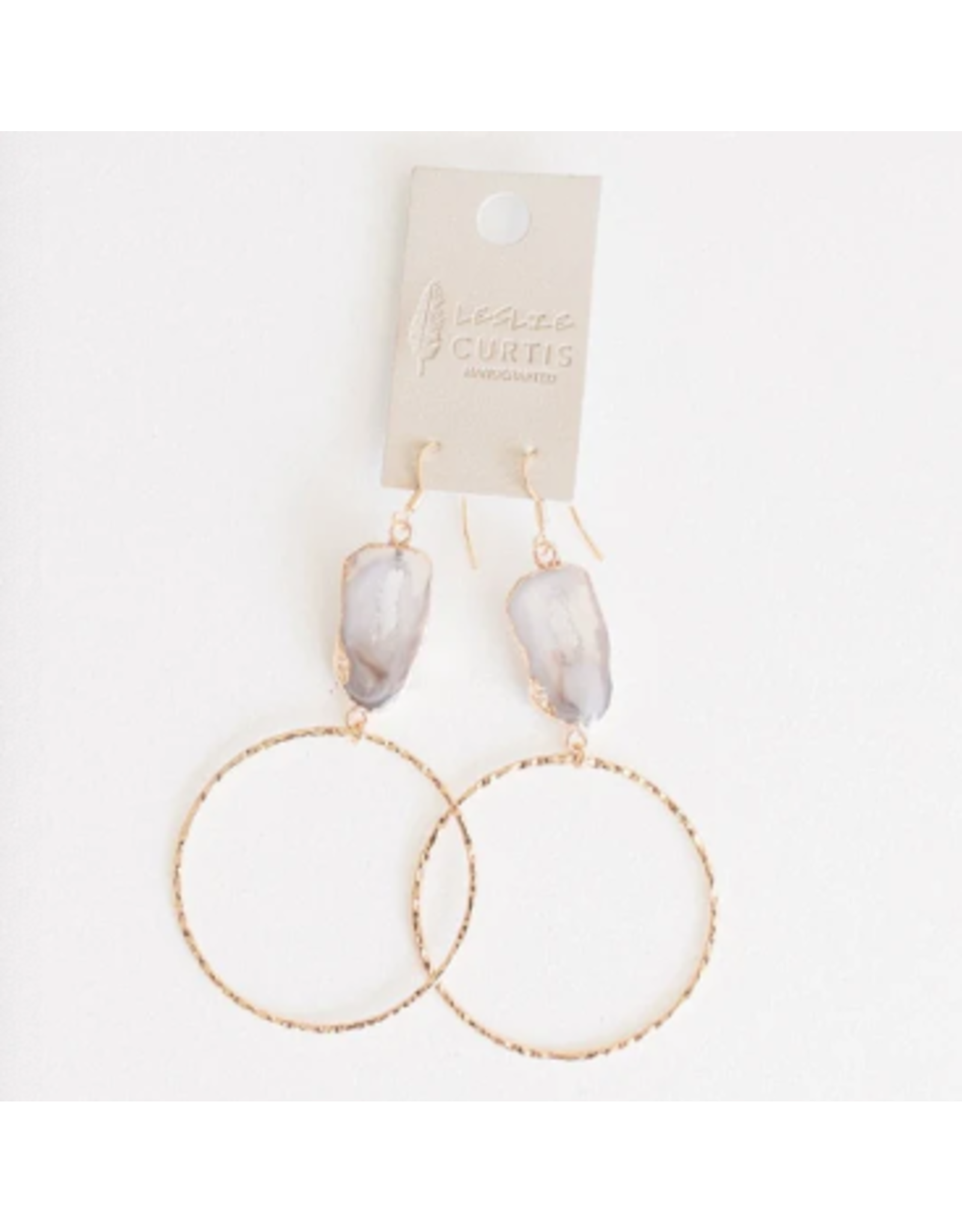 Leslie Curtis Jewelry Designs LC Alys Earrings, gold