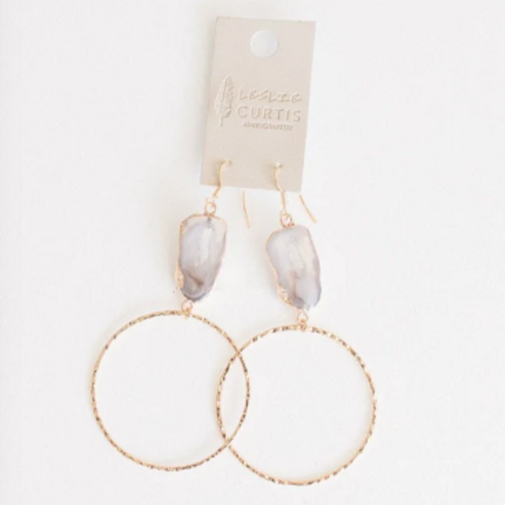 Leslie Curtis Jewelry Designs LC Alys Earrings, gold
