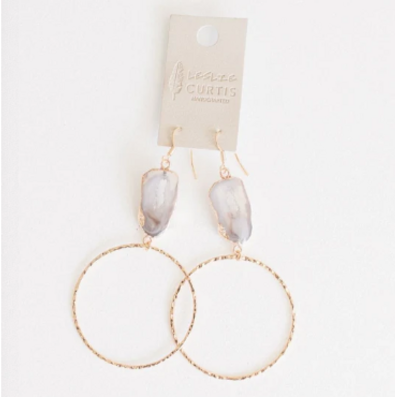 Leslie Curtis Jewelry Designs LC Alys Earrings, gold