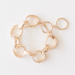 Leslie Curtis Jewelry Designs LC Georgann Bracelet, gold