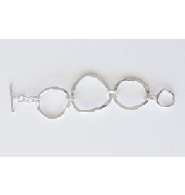 Leslie Curtis Jewelry Designs LC Darby Bracelet, silver