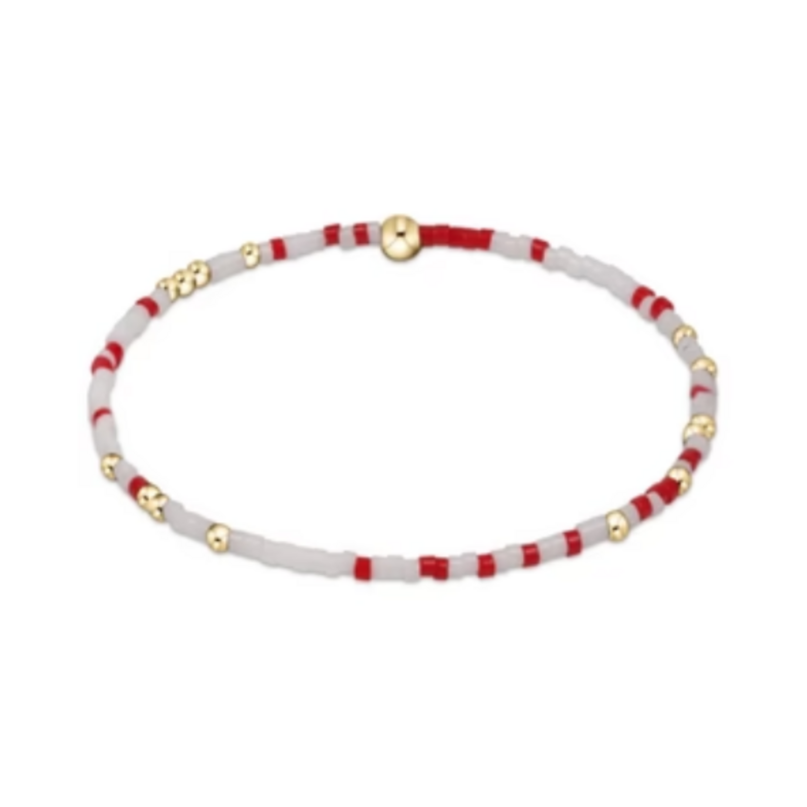 enewton  Gameday Hope Unwritten Bracelet Extends Bright Red White