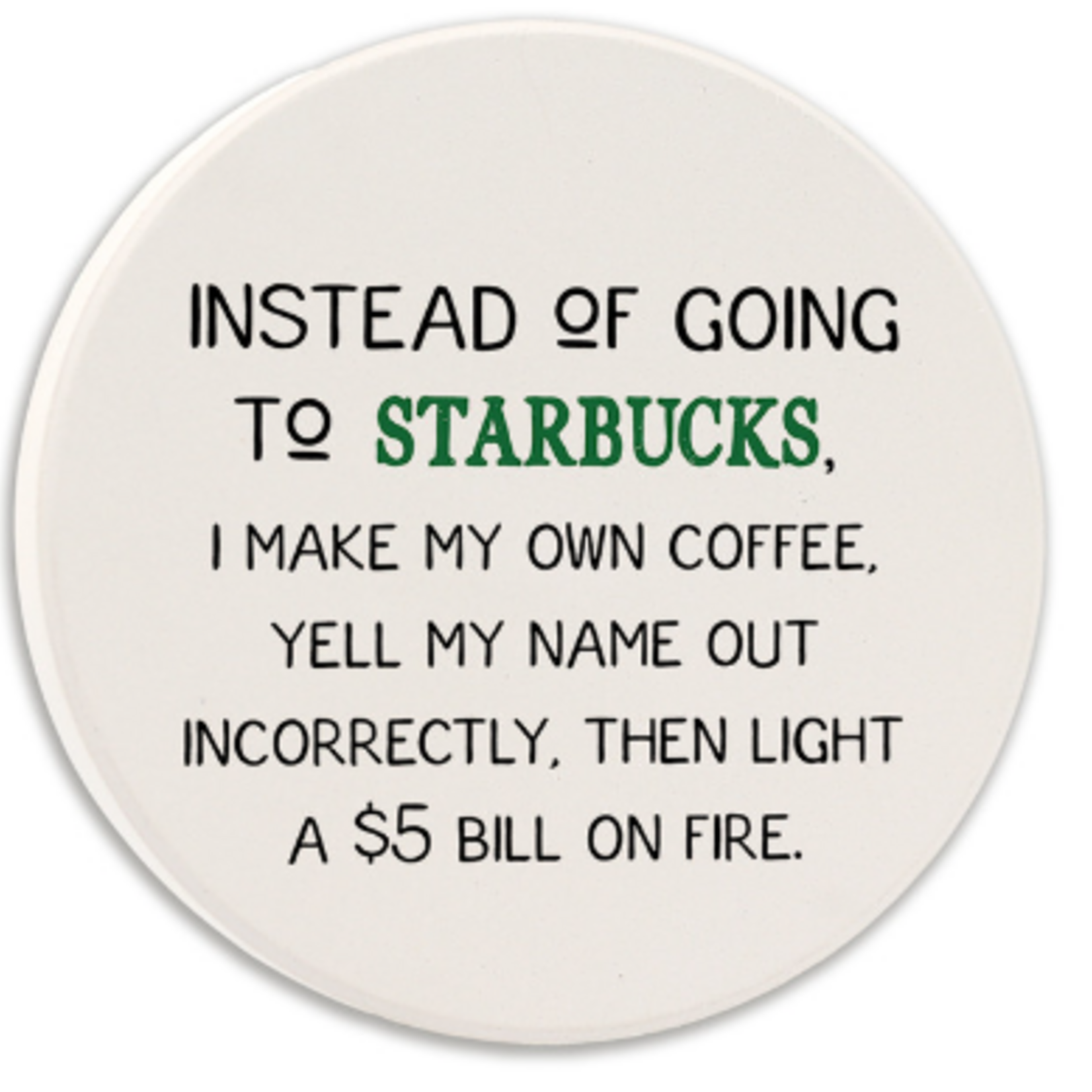 Tipsy Coasters & Gifts Car Coaster