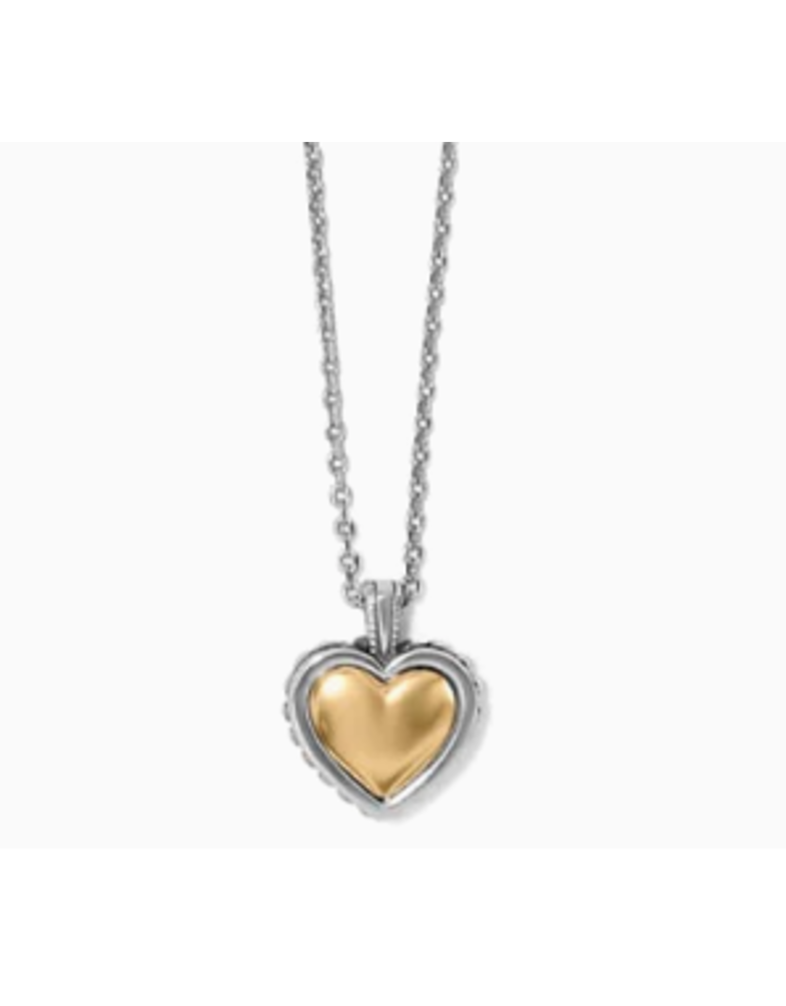 Brighton Pretty Tough Bold heart Petite Necklace