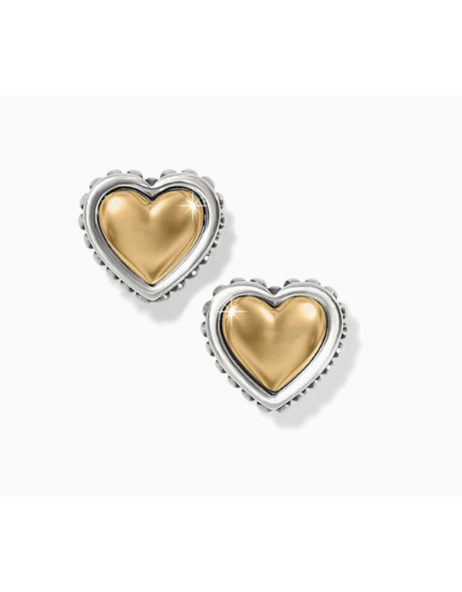 Brighton Pretty Tough Petite Heart Post Earrings