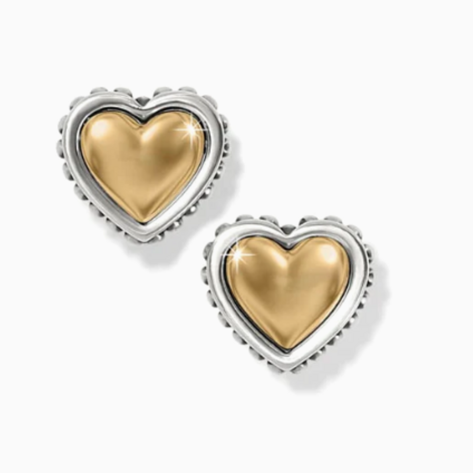 Brighton Pretty Tough Petite Heart Post Earrings