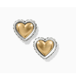 Brighton Pretty Tough Petite Heart Post Earrings