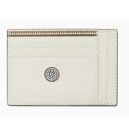 Brighton Ferrara Slim Card Case, Ivory
