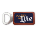 Smathers & Branson S&B Needlepoint Bottle Opener, Miller Lite