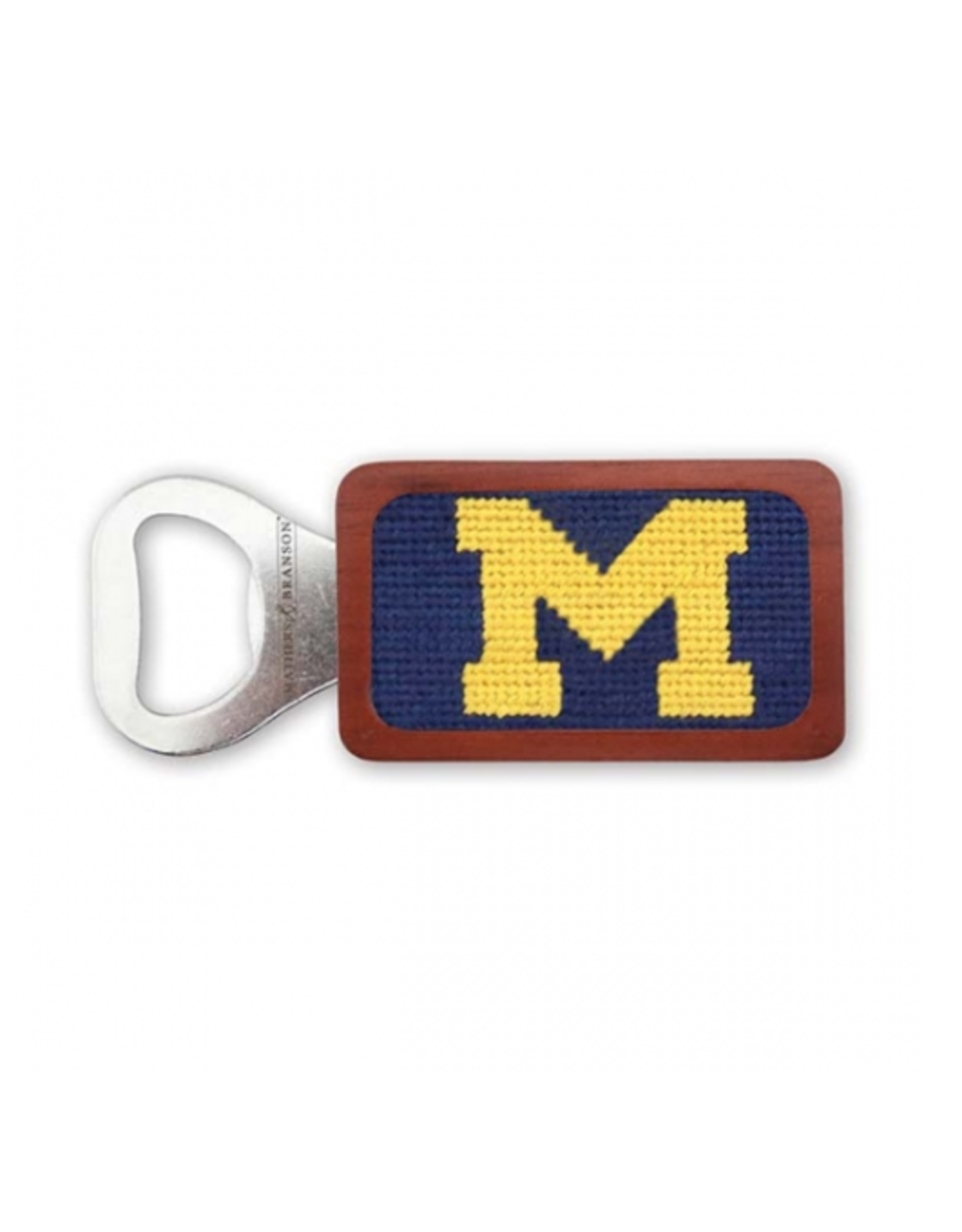 Smathers & Branson S&B Needlepoint Bottle Opener, Michigan
