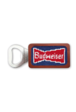 Smathers & Branson S&B Needlepoint Bottle Opener, Budweiser Vintage Bowtie (Classic Navy)