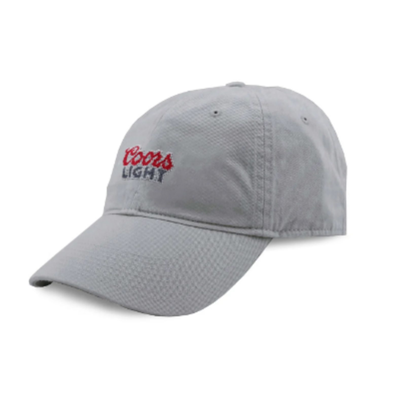 Smathers & Branson S&B Needlepoint Hat, Coors Light on Grey