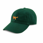 Smathers & Branson S&B Needlepoint Ball Hat, Golden Retriever on Hunter