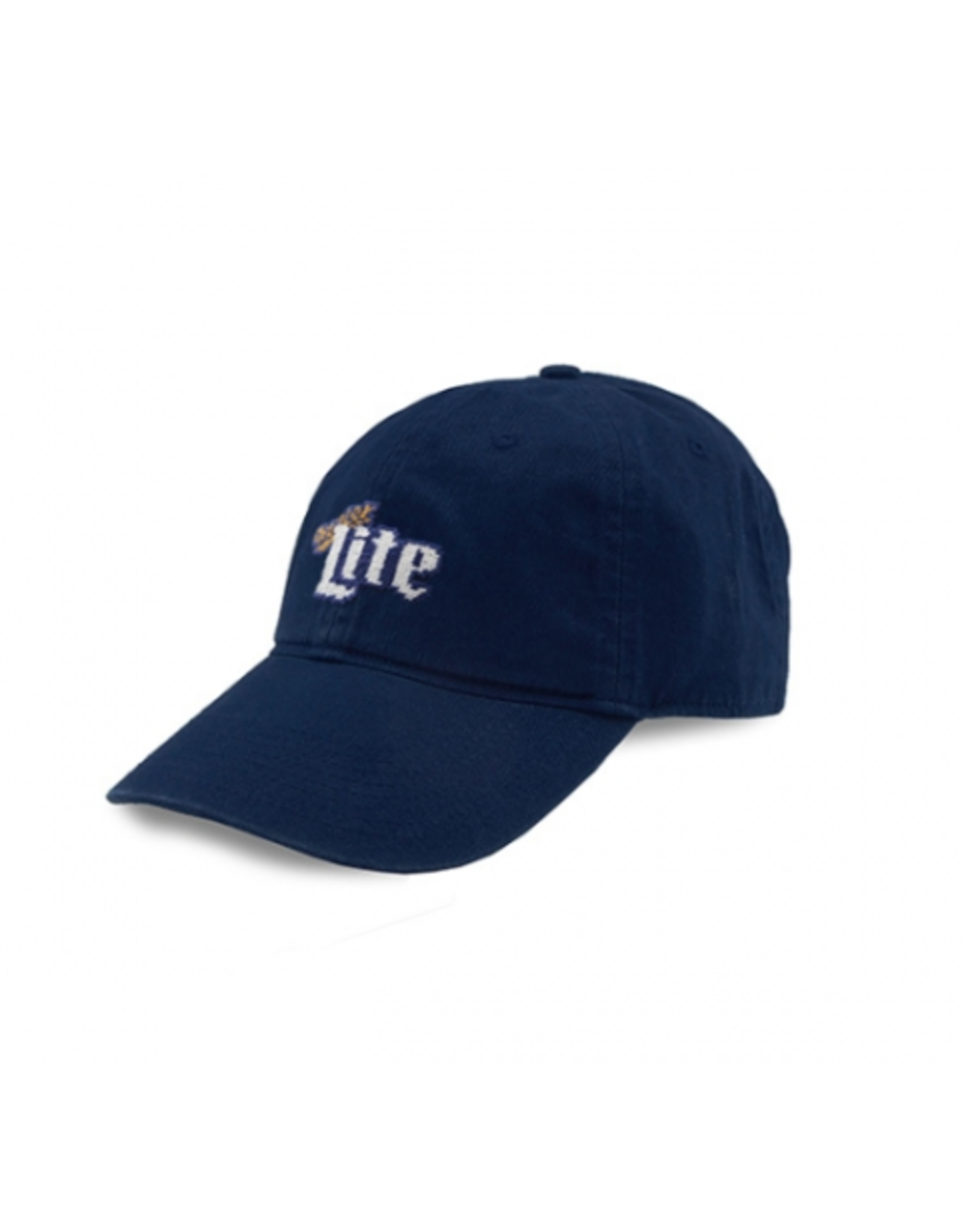 Smathers & Branson S&B Needlepoint Ball Hat, Miller Lite (navy)
