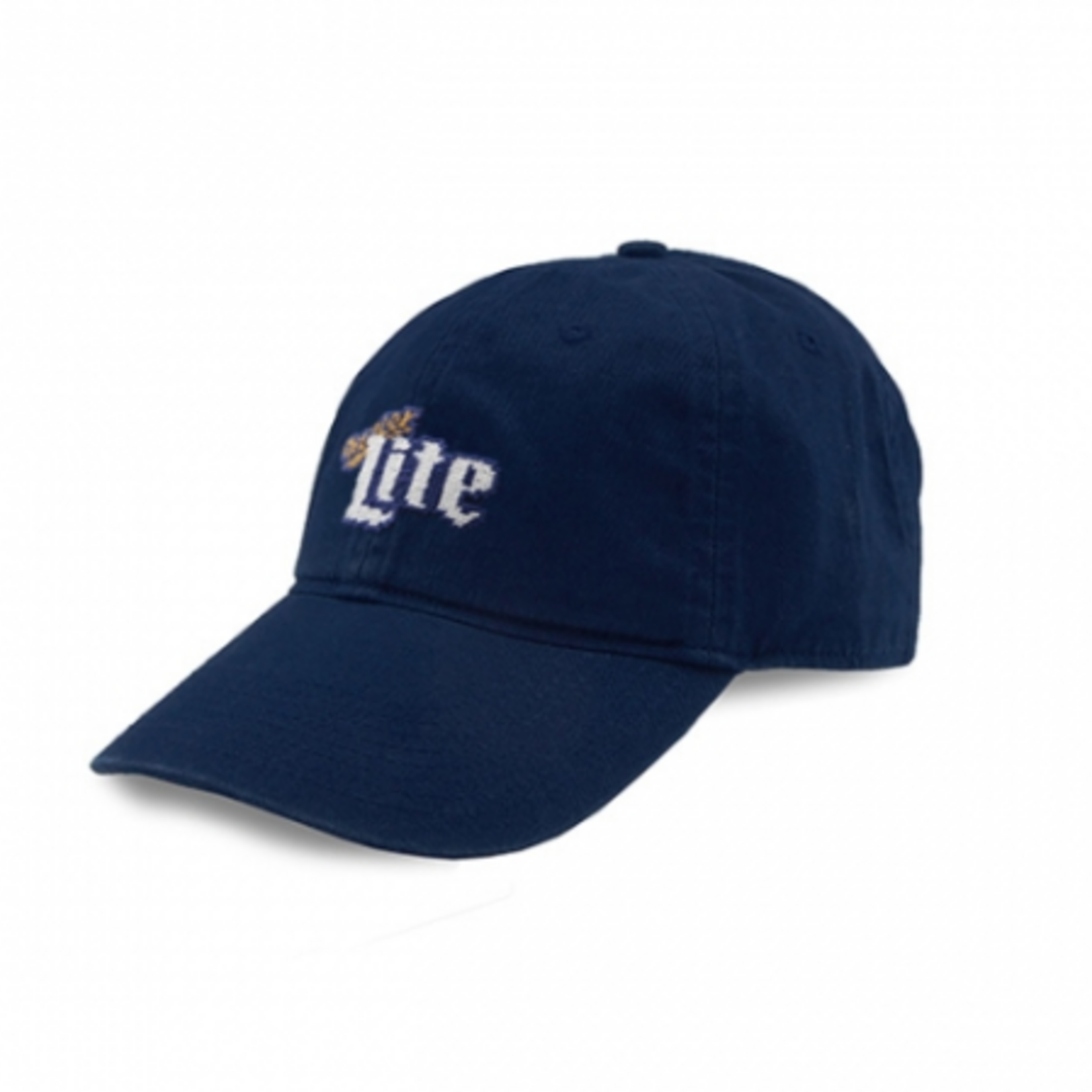 Smathers & Branson S&B Needlepoint Ball Hat, Miller Lite (navy)