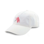 Smathers & Branson S&B Needlepoint Ball Hat, Elephant Martini Hat (white)