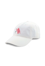 Smathers & Branson S&B Needlepoint Ball Hat, Elephant Martini Hat (white)