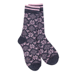 Holiday Confetti Socks, diamond denim